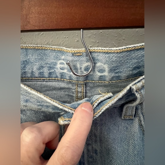 New ÉTICA Devon Wide Leg Crop Jean - Mohave River Size 26 - Picture 12 of 15